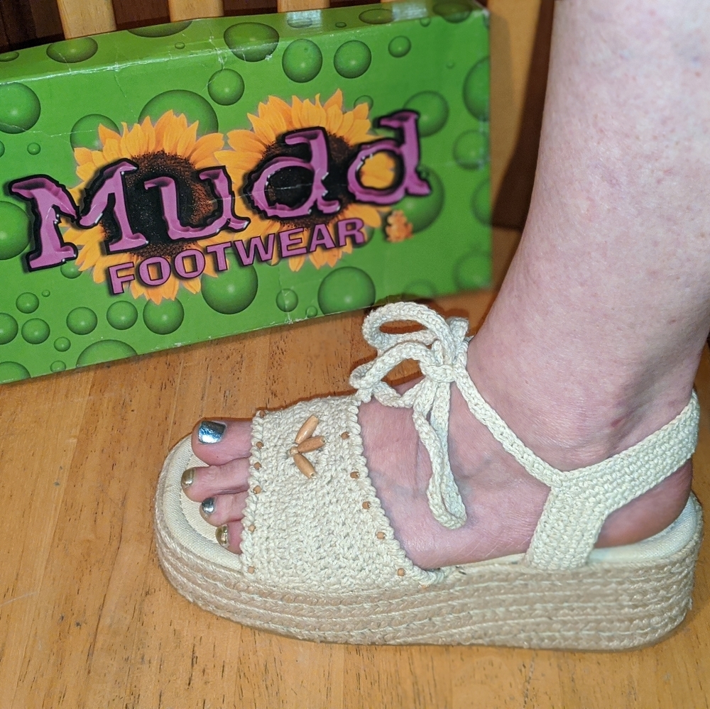 Mudd Platform Sandles